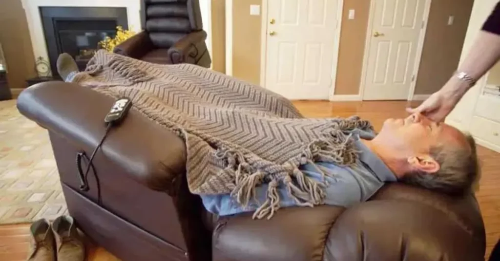 breathing, problems, minor breathing problems, problems sleeping in a recliner