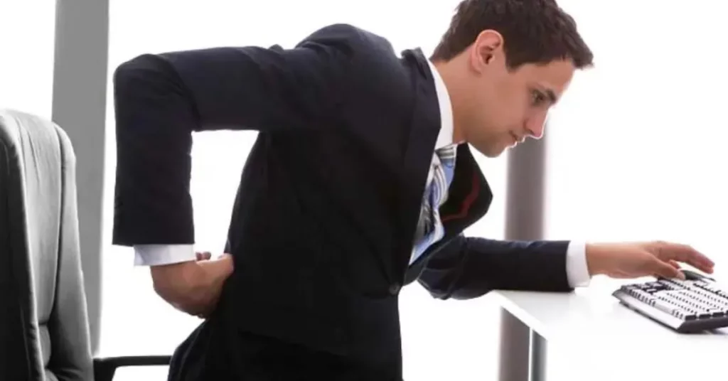 poor positioned backbone