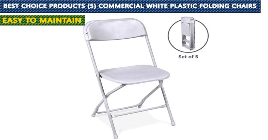 Best Choice Products Commercial Plastic Folding Chair