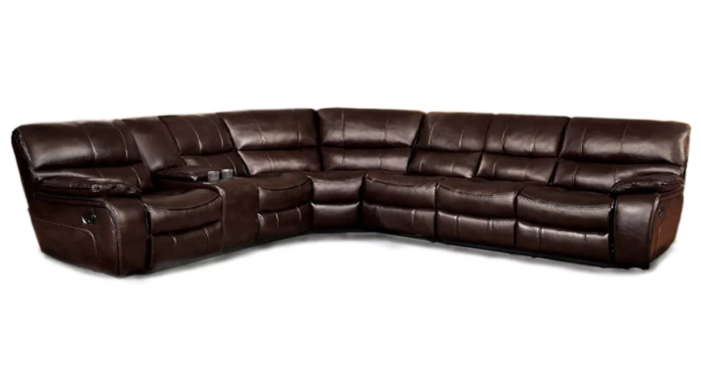 Homelegance Leather Reclining Sectional Sofa