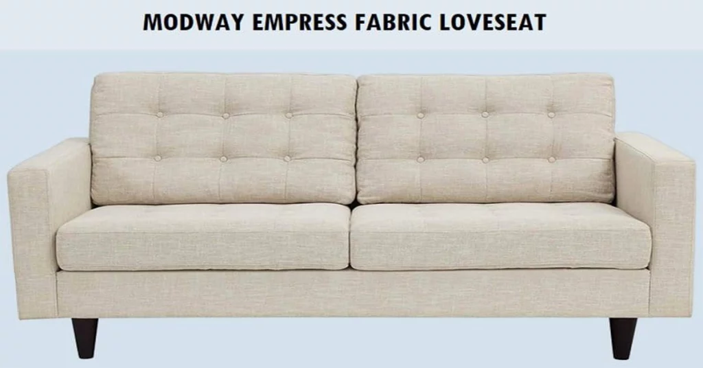 Modway Empress Fabric Loveseat