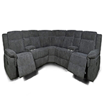 Motion Sofa with Storage and Cup Holder