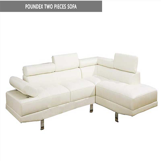 Poundex 2 Pieces Sofa