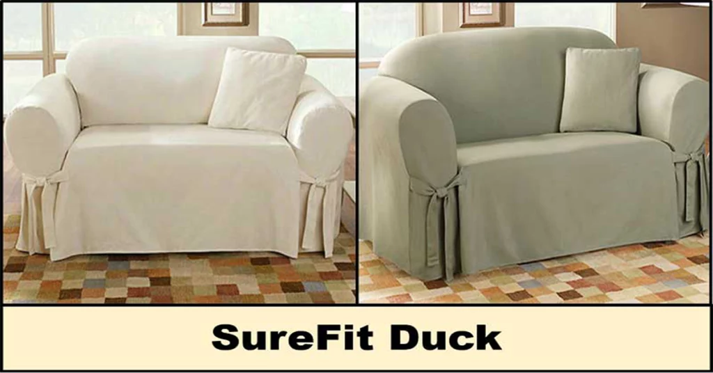SureFit Duck Sofa Slipcover
