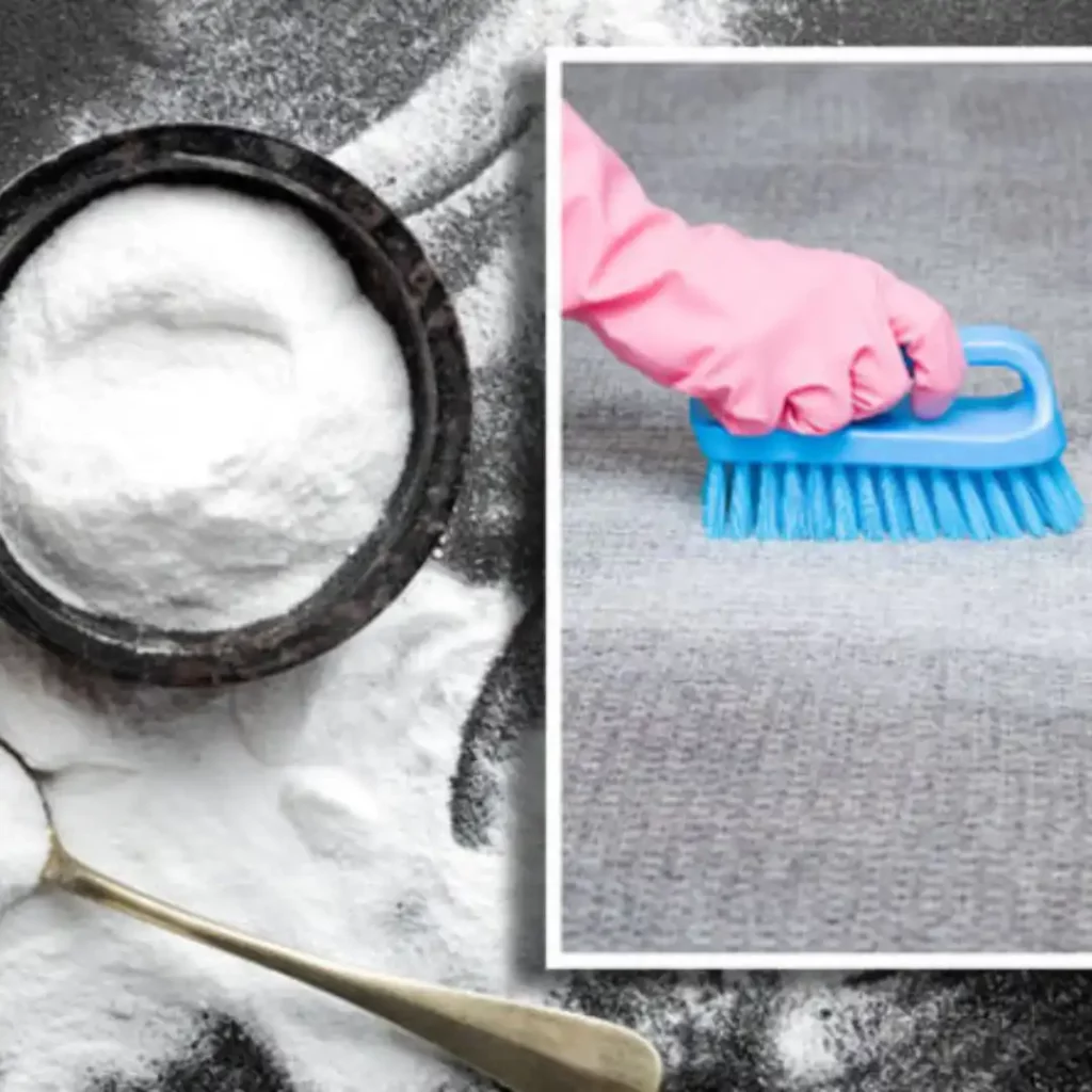 Cleaning Grease From a Sofa With Baking Soda cleaning grease from a sofa with baking soda