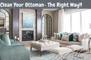 how to clean a pouf ottoman