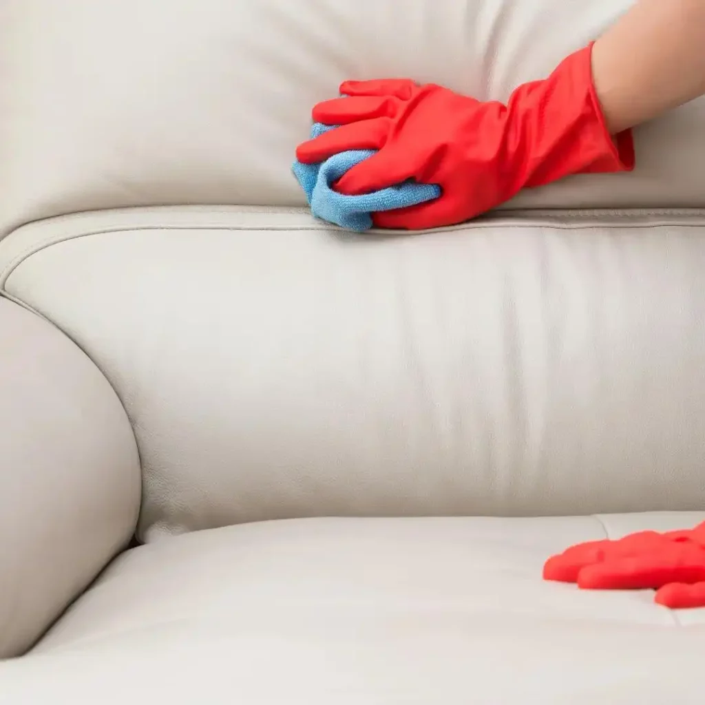 leather couch cleaning