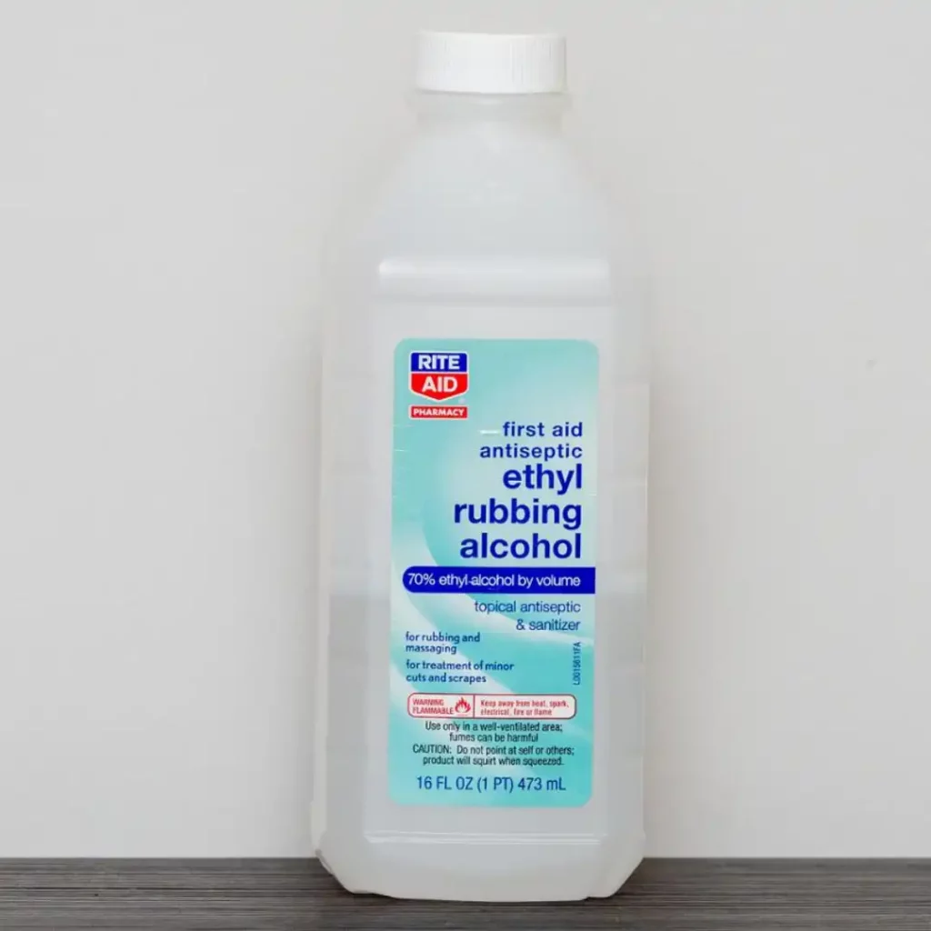 rubbing alcohol