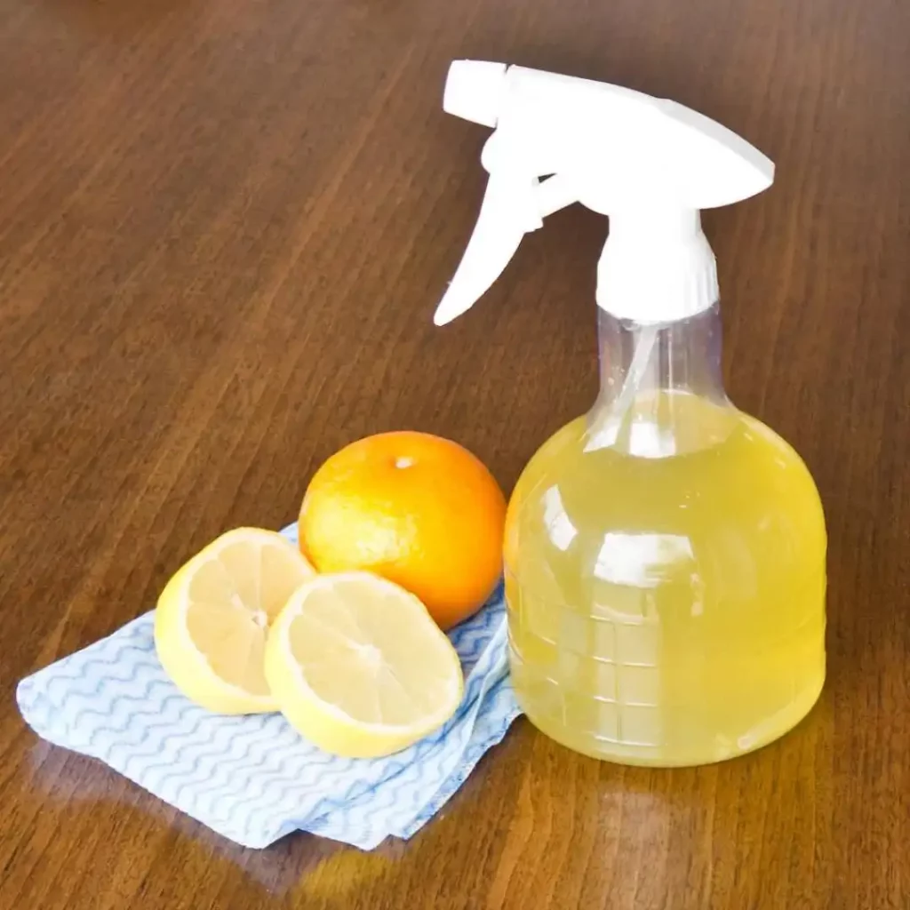 citrus fruit peels spray