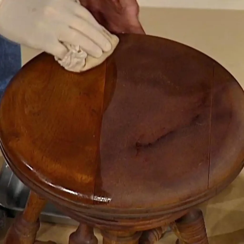 cleaning antique wood furniture