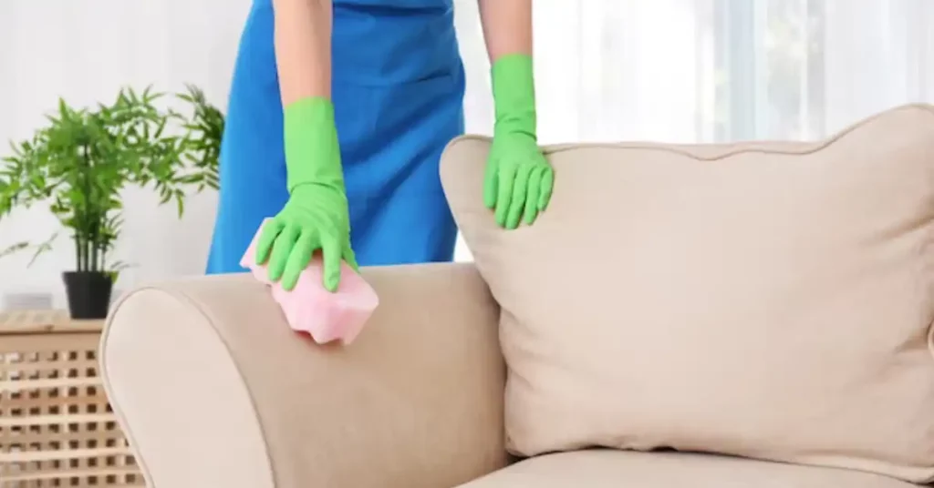 cleaning beer from a couch using dishwashing liquid method 