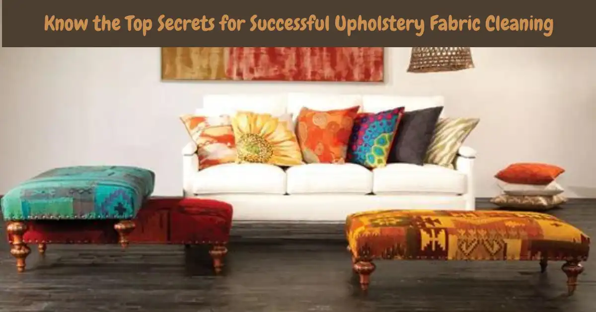 how to wash upholstery fabric