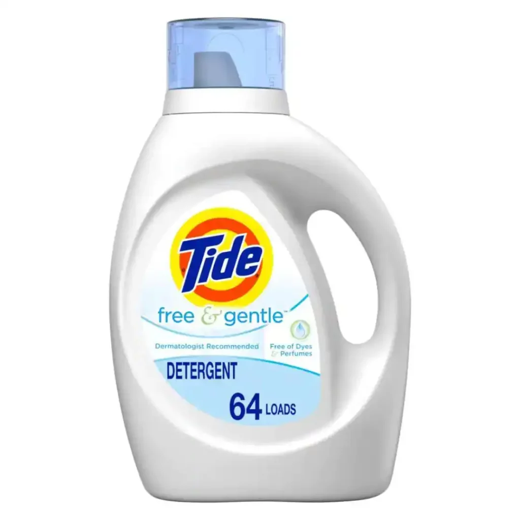 mild detergent