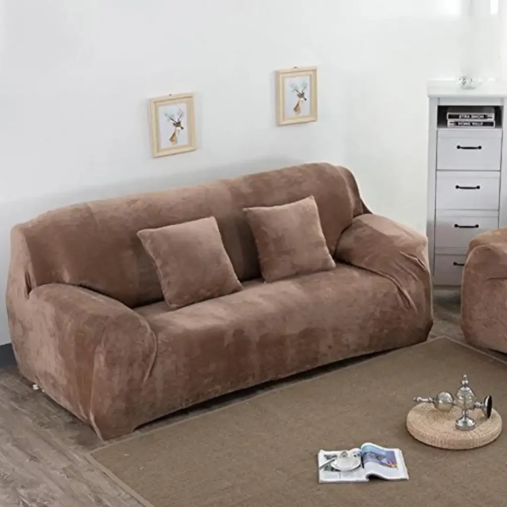 suede sofa