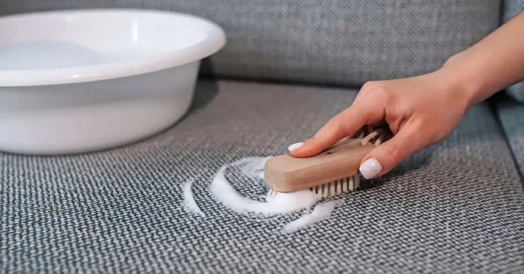 washing upholstery fabric