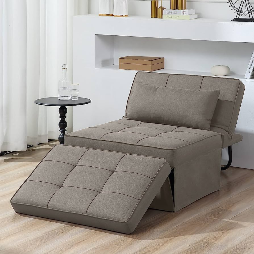 BIGSSY 4 in 1 multifunctional futon sofa bed