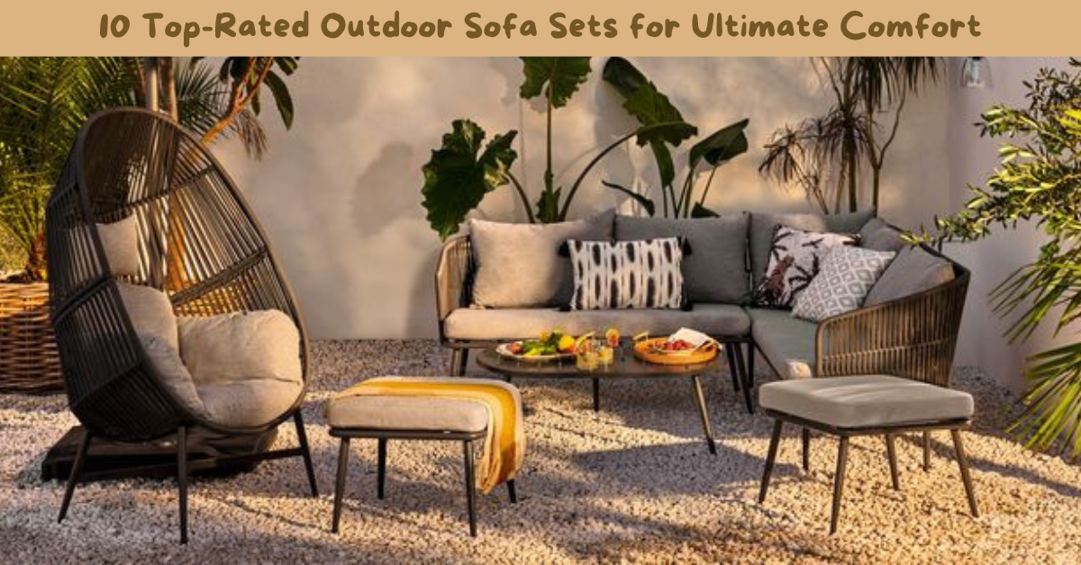 best outdoor sofa sets