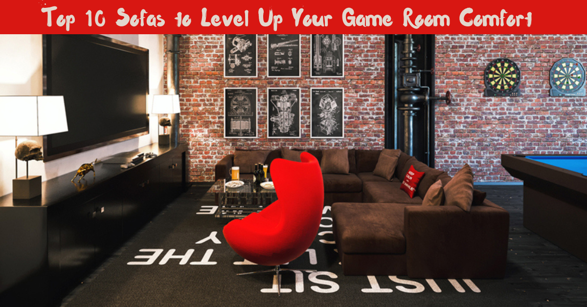 best sofa for game room