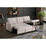 devion furniture contemporary reversible sleeper sectional sofa