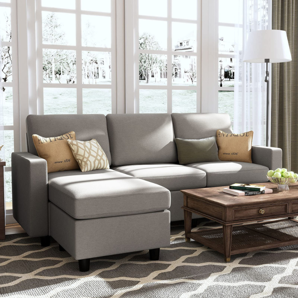 HONBAY convertible sectional sofa