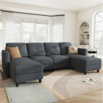 HONBAY convertible sectional sofa