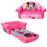 marshmallow furniture children's 2-in-1 flip open foam compressed sofa