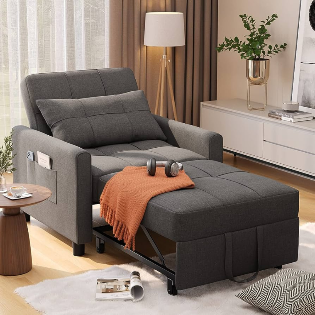 noelse convertible futon sofa bed