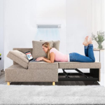 SEJOV 4-in-1 convertible chair bed