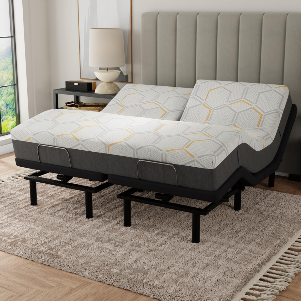 Blissful Nights e4 Split Head Flex Top King Size Adjustable Bed Frame Set blissful nights e4 split head flex top king size adjustable bed frame set
