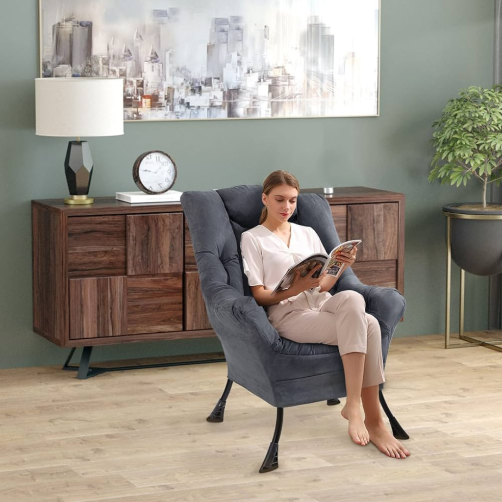 superrella modern soft accent chair